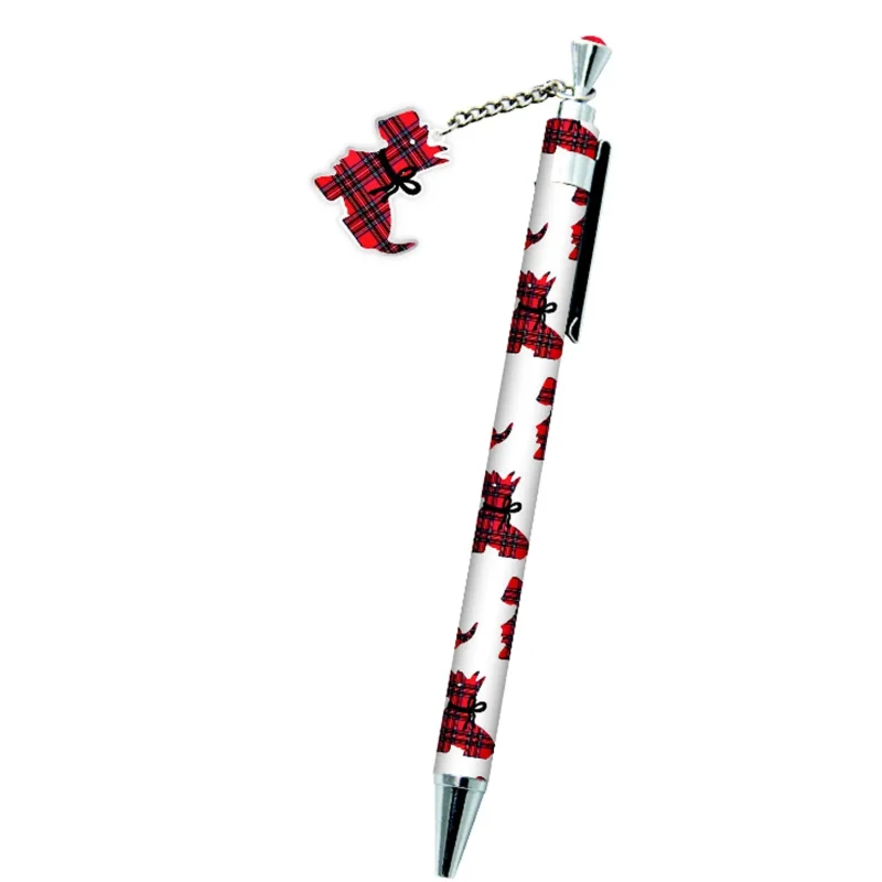 scottie dog charm pen