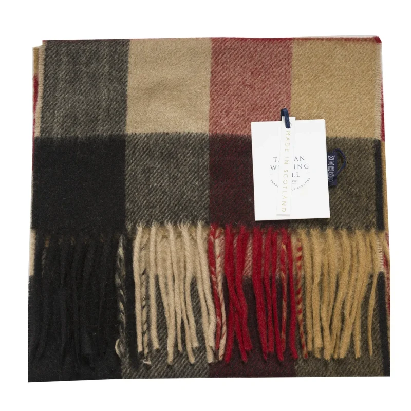 scottish 100 cashmere scarf vicuna block