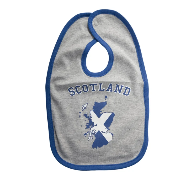 scottish baby bib for messy eaters