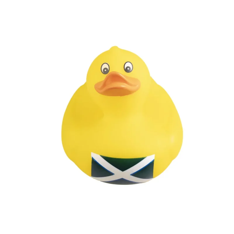 scottish bath towel with duck flag design