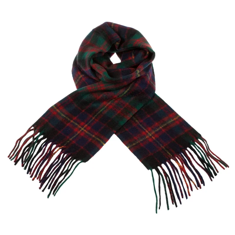 scottish cashmere tartan scarf cameron of erracht