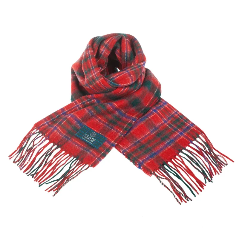 scottish clan macalister tartan scarf