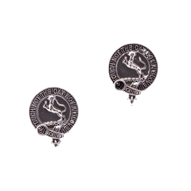 scottish clan macintosh pewter cufflinks for men