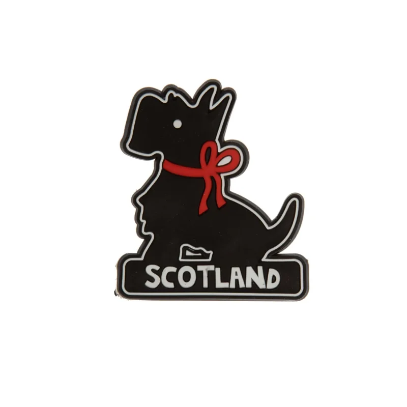 scottish dog pu magnet for fridge