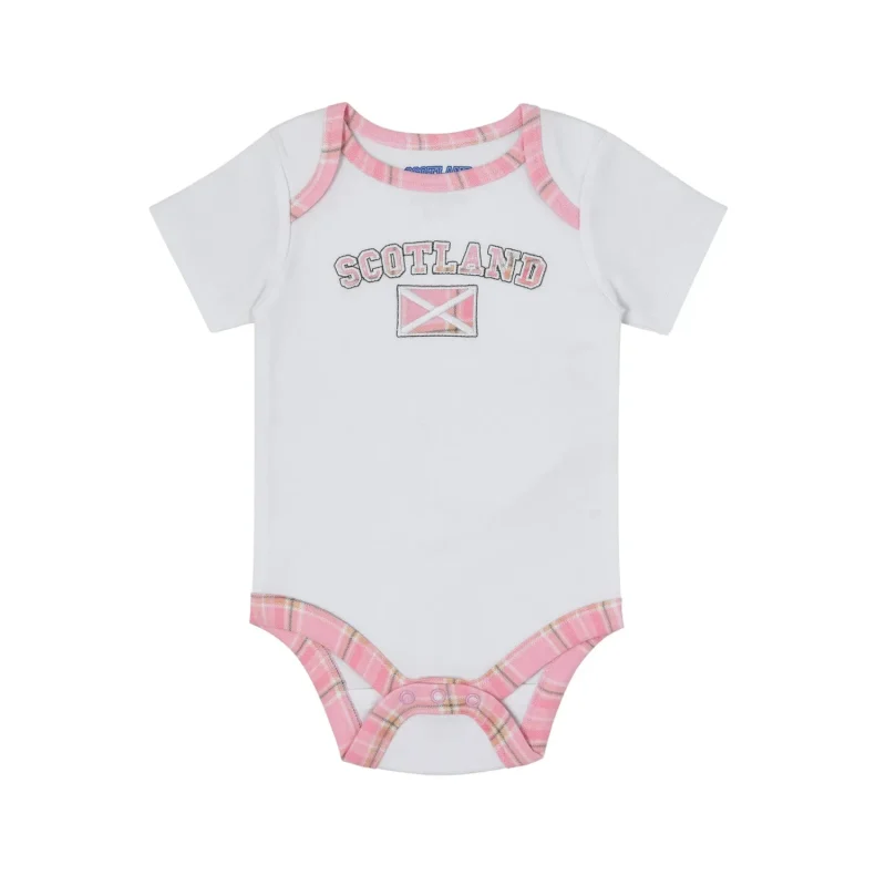 scottish flag babygrow romper