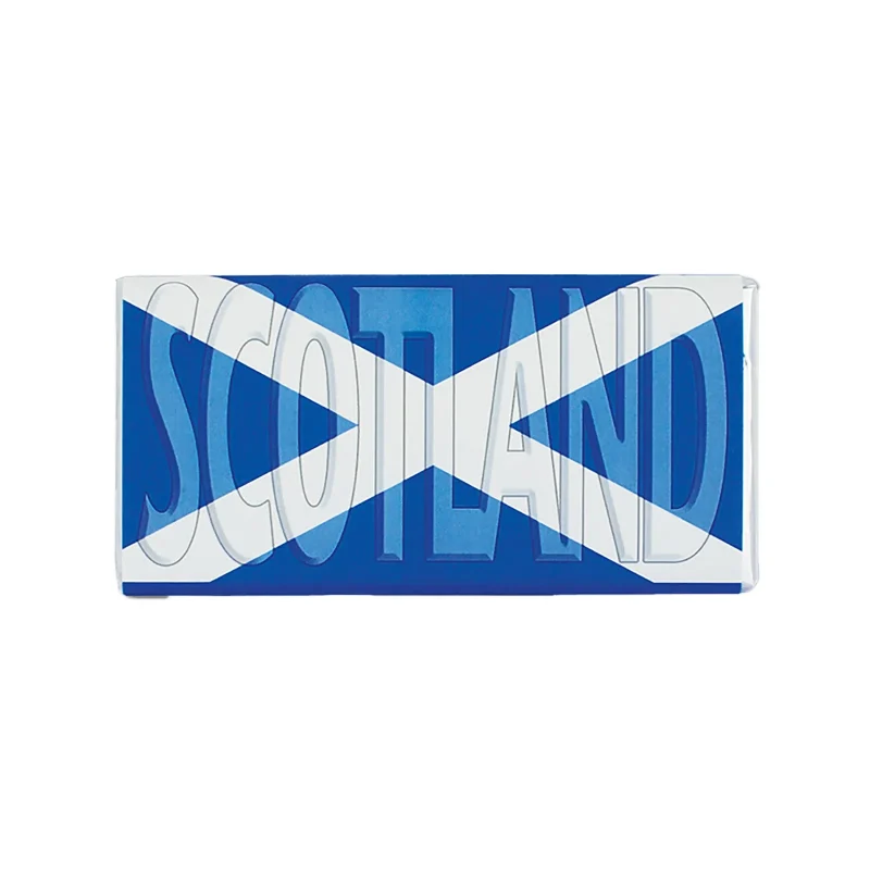 scottish flag gourmet chocolate bar