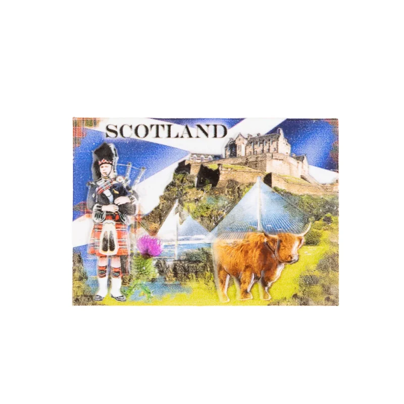 scottish flag magnet 3 pack