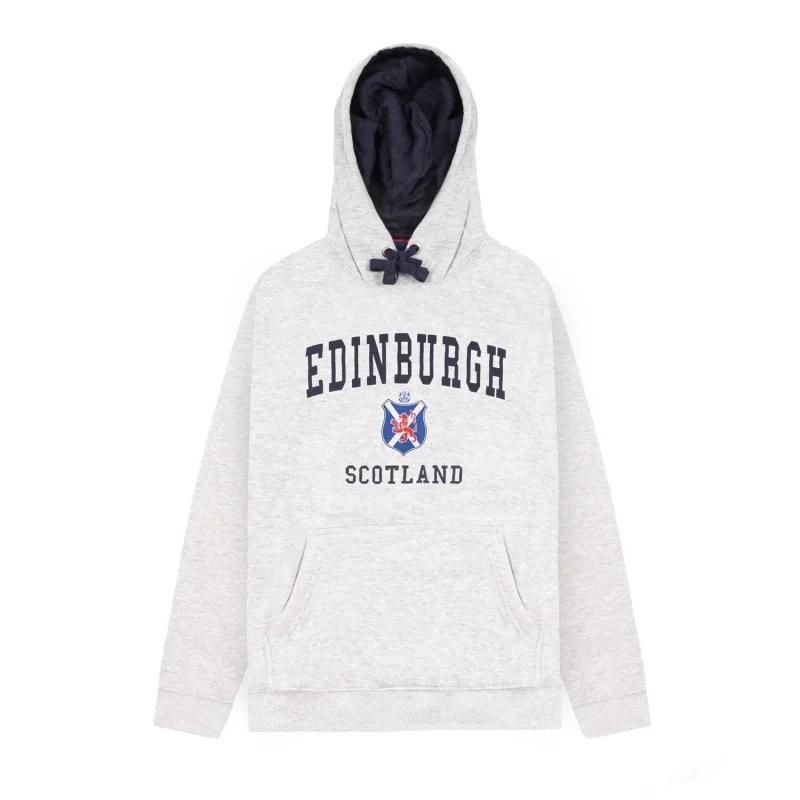 scottish hooded top w flag shield lion