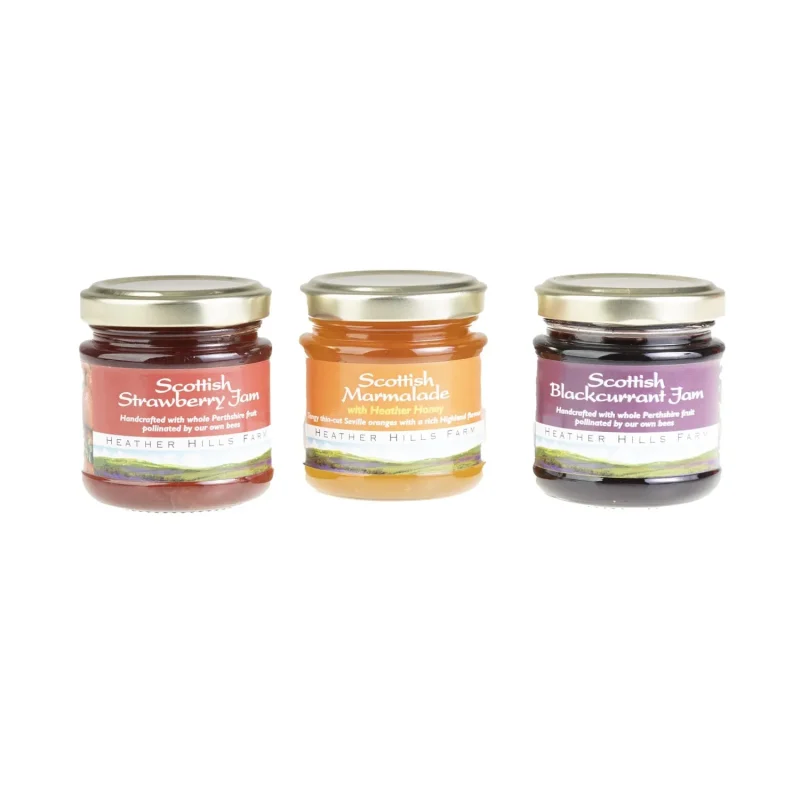 scottish jam variety pack 3 x 113g