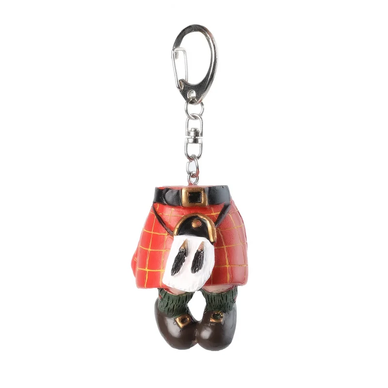 scottish kilt keyring cheeky charm