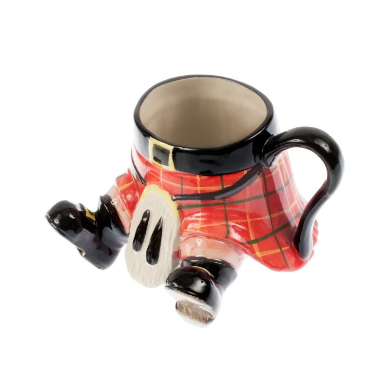 scottish kilt mug bold red cheeky bottom