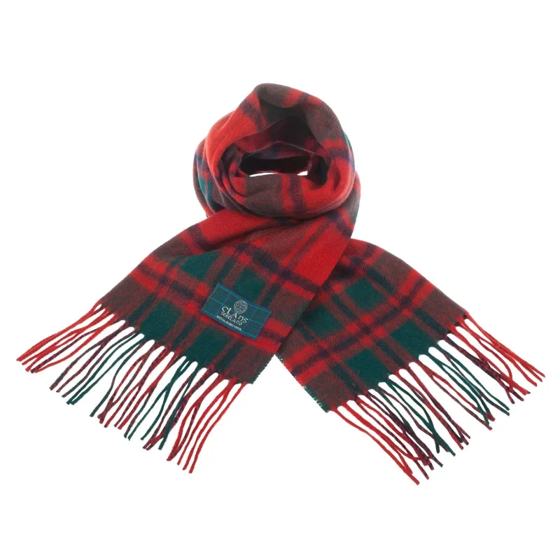 scottish lambswool macintosh tartan scarf