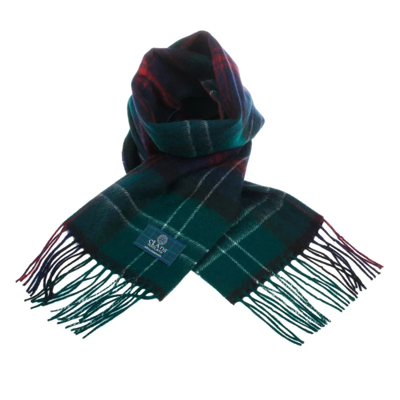 scottish lambswool tartan scarf sutherland