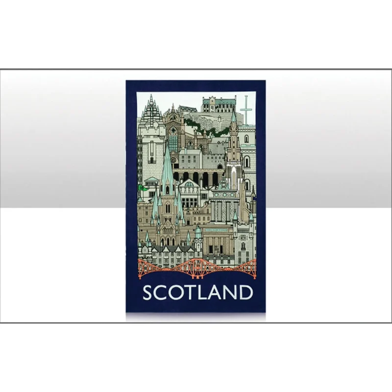 scottish landmark kitchen towel