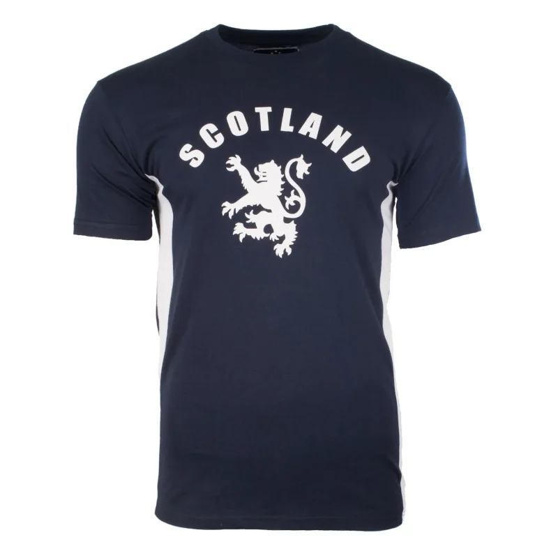 scottish lion men s graphic t shirt