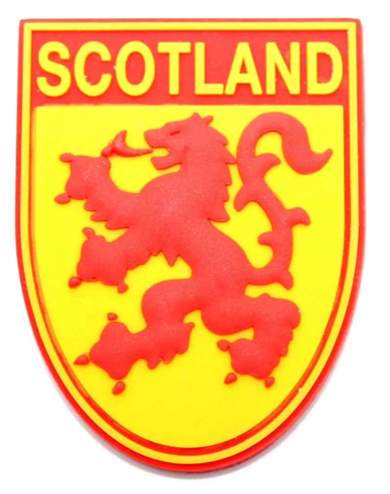 scottish lion pu shield