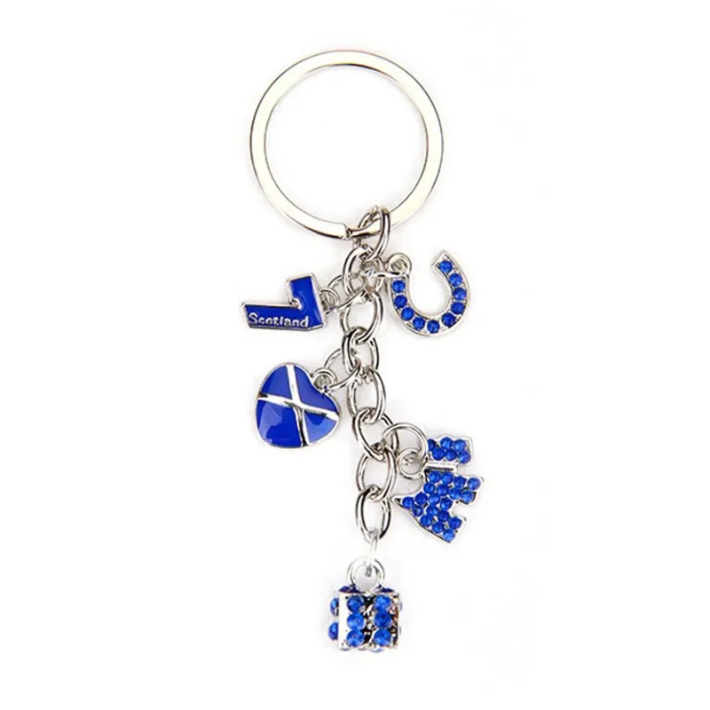 scottish lucky charm key chain