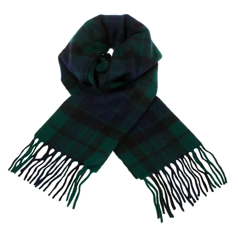 scottish mackay tartan cashmere scarf