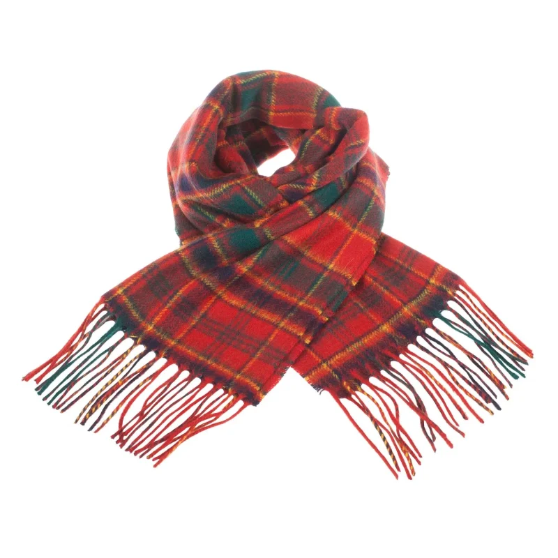 scottish munro tartan lambswool scarf