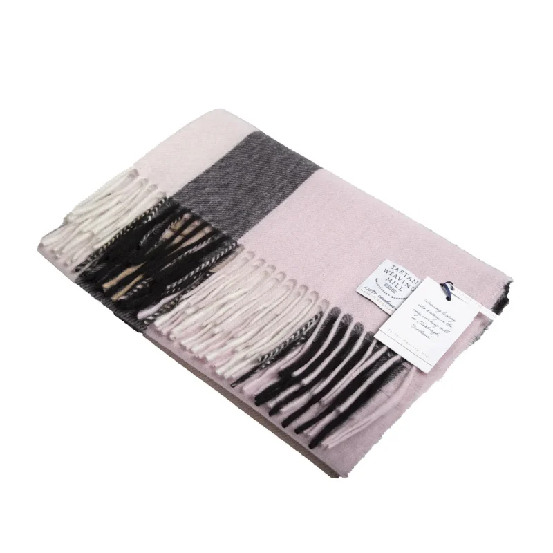 scottish pink cashmere stole 100 pure cashmere