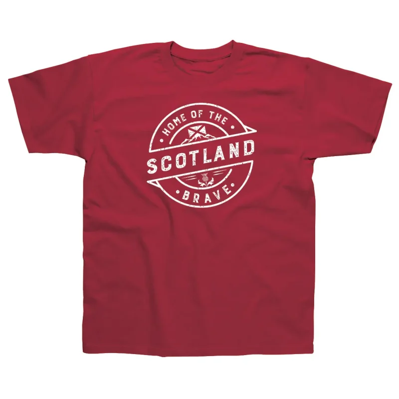 scottish pride t shirt scotland the brave