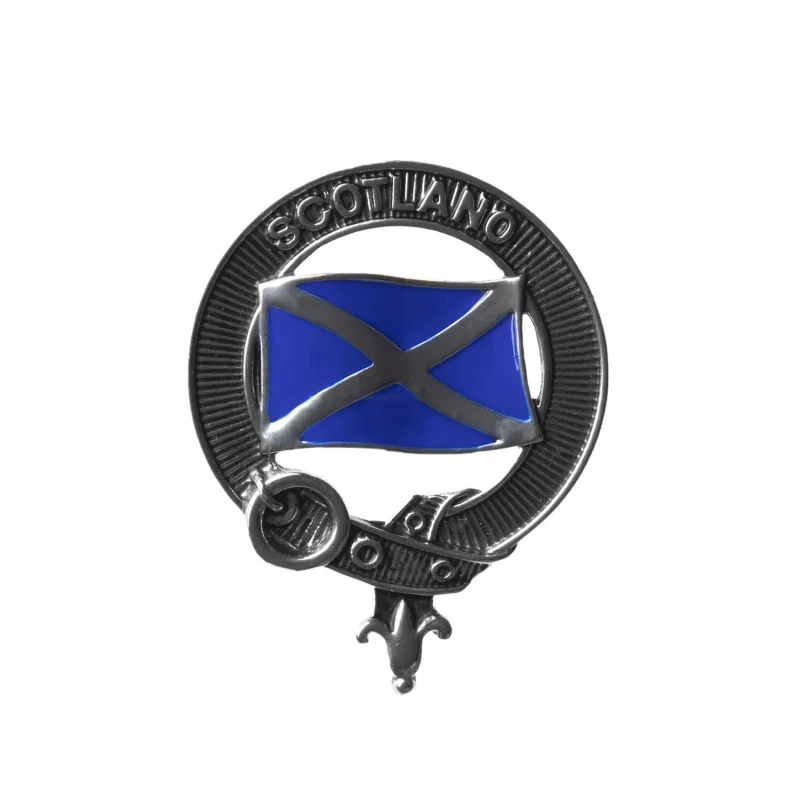 scottish saltire clan badge