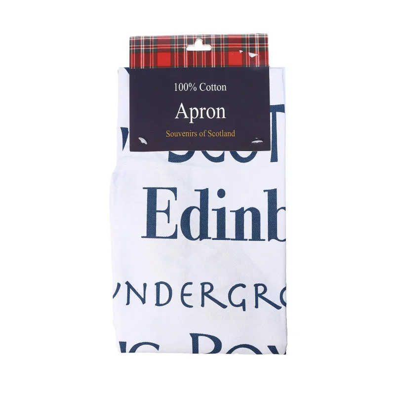 scottish saltire place names apron