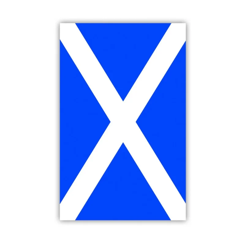 scottish saltire vinyl decal