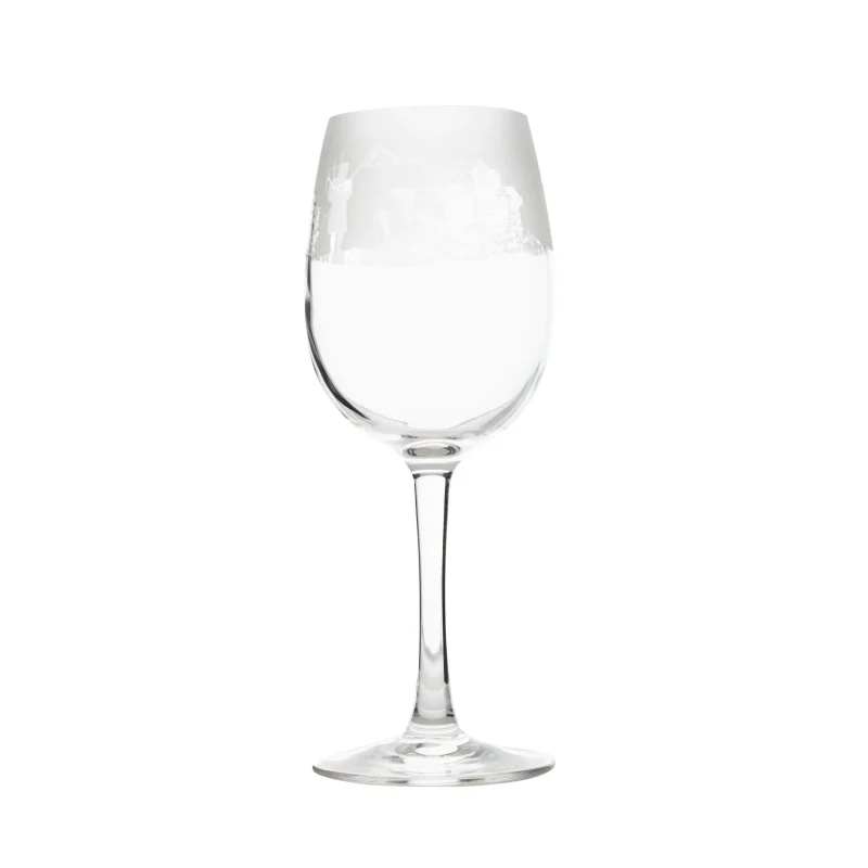 scottish scene 35cl wine glass s38