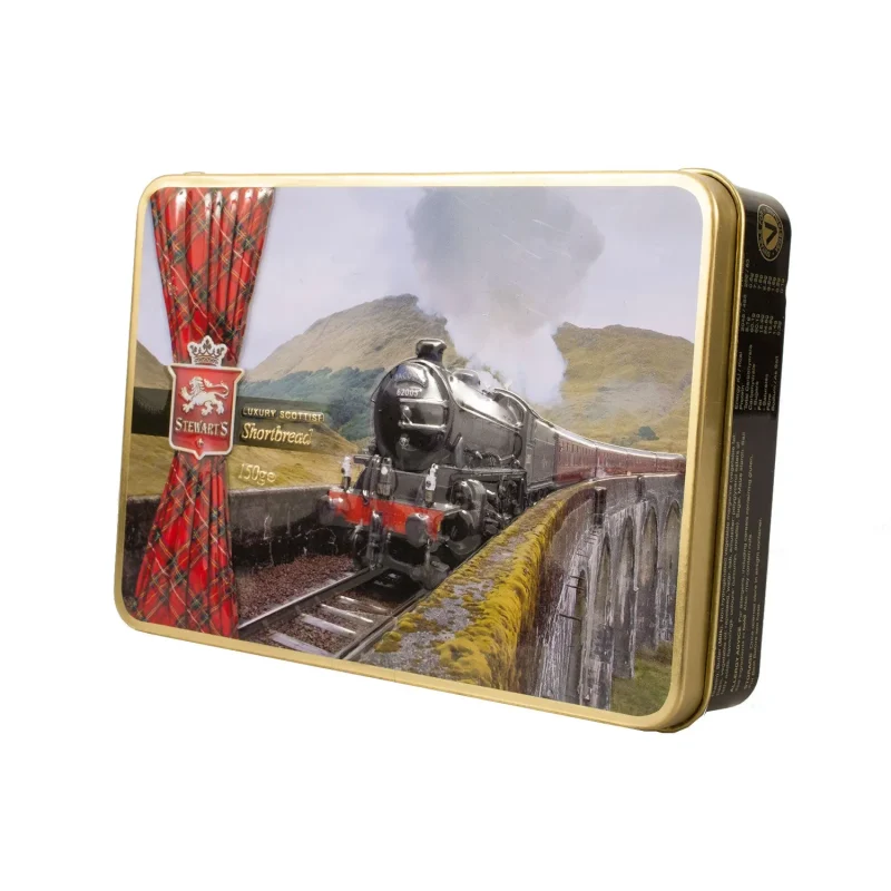 scottish shortbread tin 150g premium glenfinnan