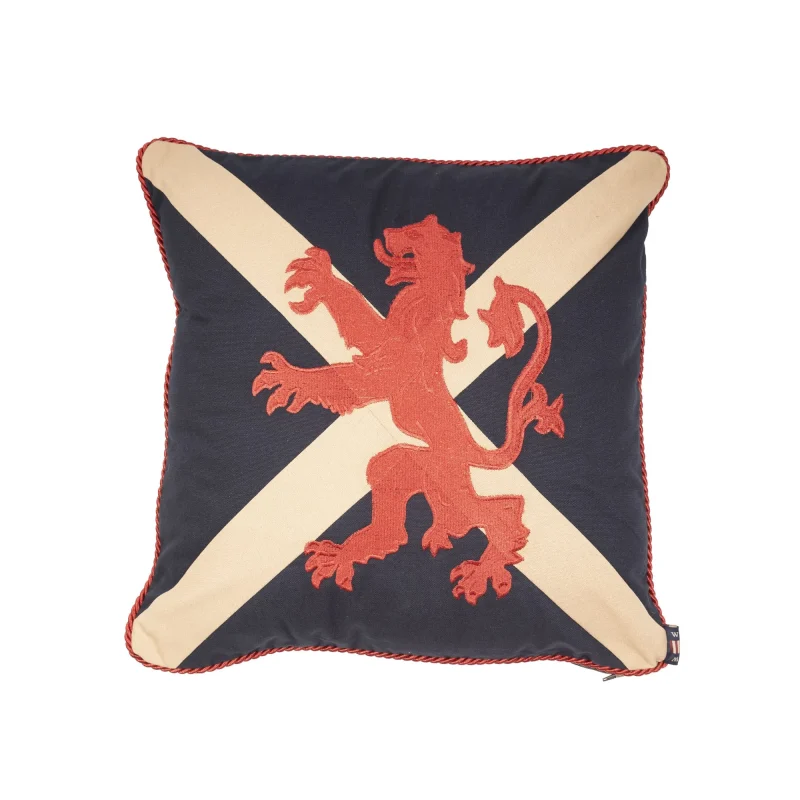 scottish square cushion pillow