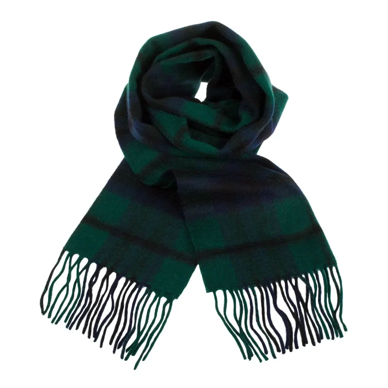 scottish tartan cashmere clan scarf