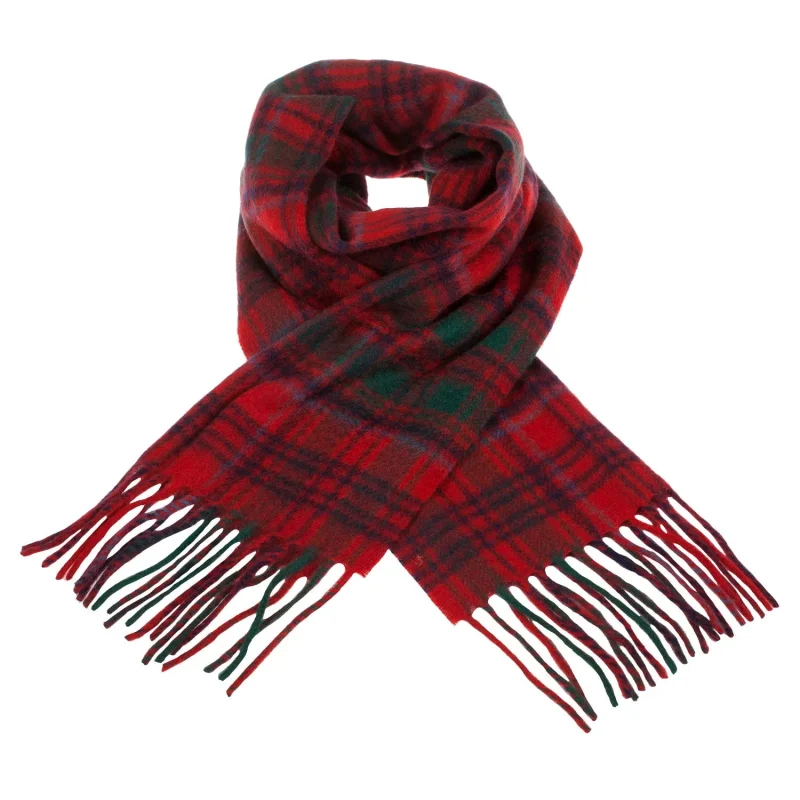 scottish tartan cashmere clan scarf grant