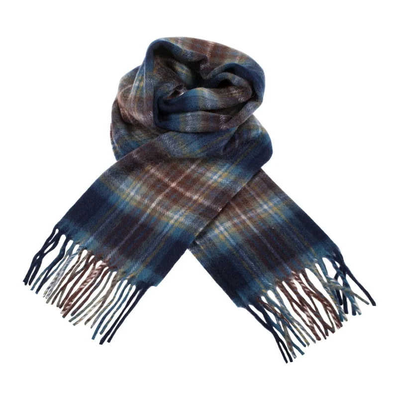 scottish tartan cashmere clan scarf holyrood