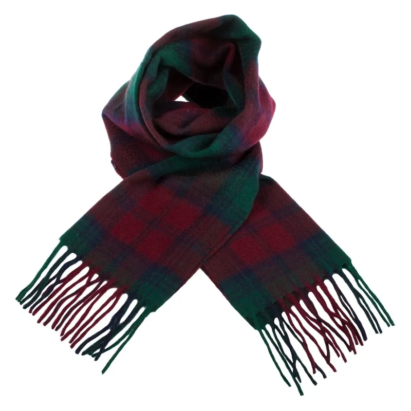 scottish tartan cashmere scarf by lindsay clan