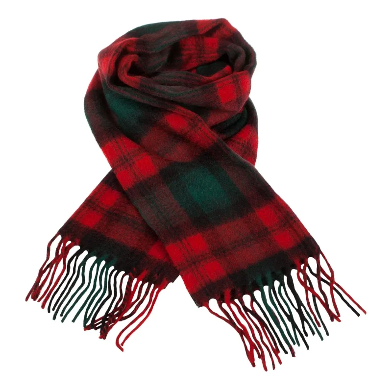 scottish tartan cashmere scarf clan kerr edition