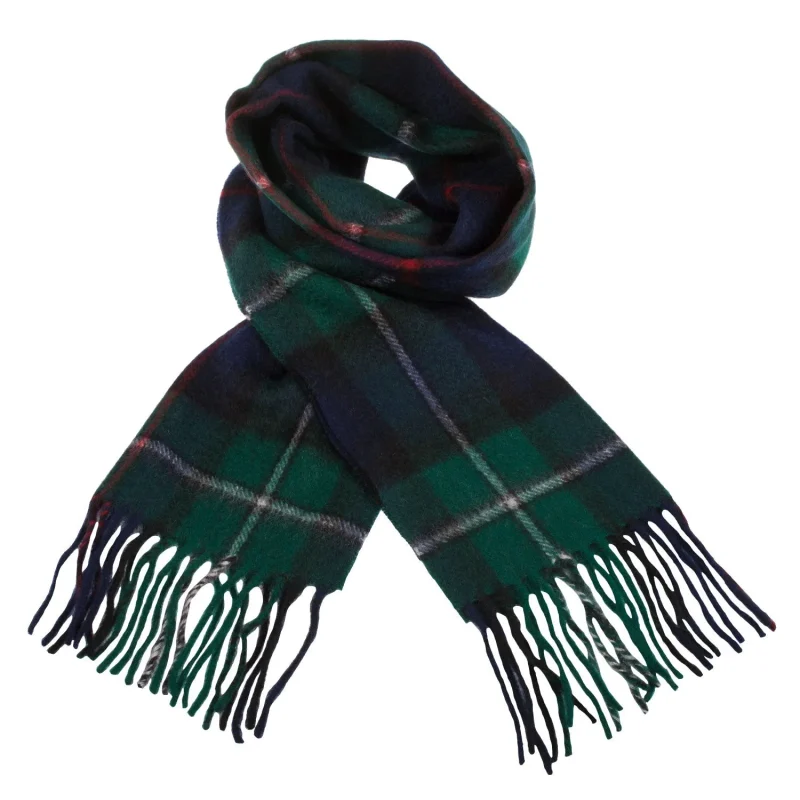 scottish tartan cashmere scarf mackenzie clan