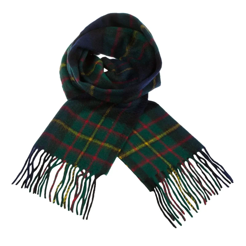 scottish tartan cashmere scarf maclaren clan