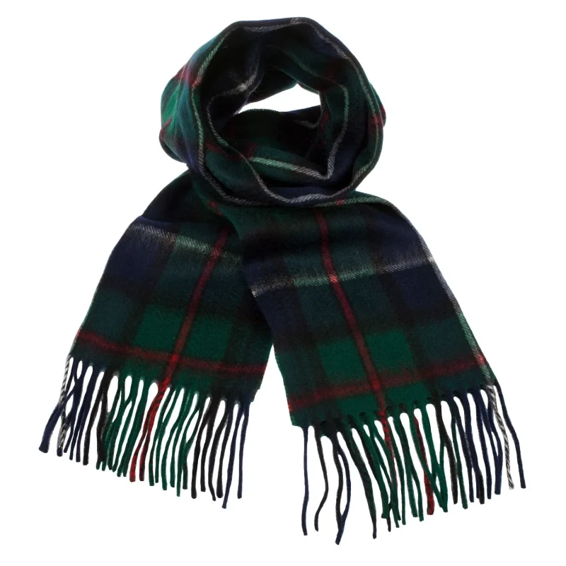 scottish tartan cashmere scarf robertson clan