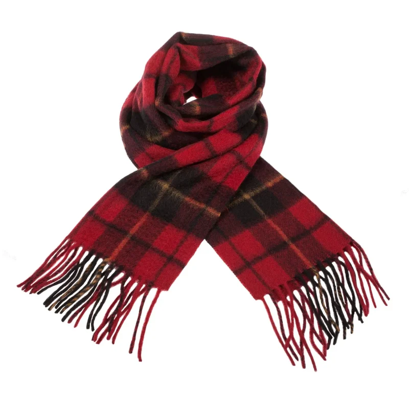 scottish tartan cashmere scarf wallace clan