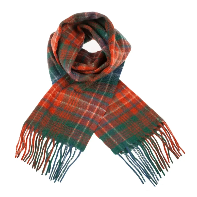 scottish tartan cashmere scarf wilson clan