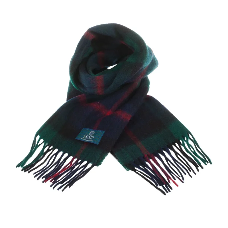 scottish tartan clan scarf armstrong lambswool