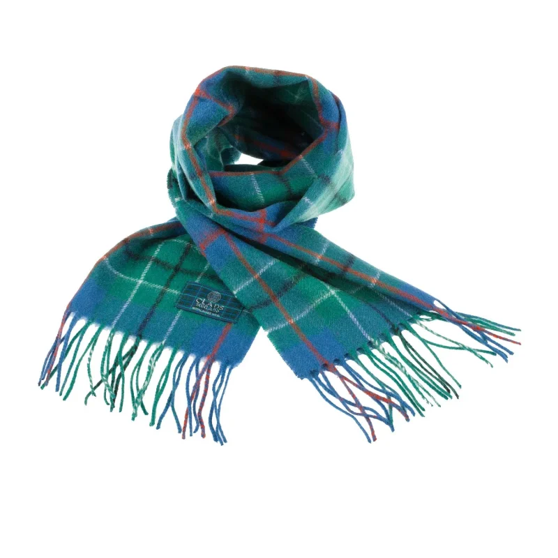 scottish tartan clan scarf duncan ancient lambswool