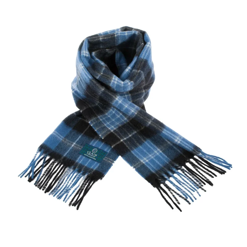 scottish tartan clark ancient lambswool scarf