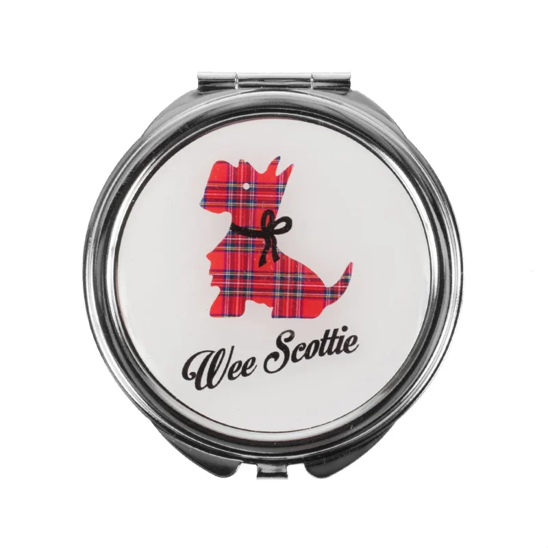 scottish tartan compact mirrors