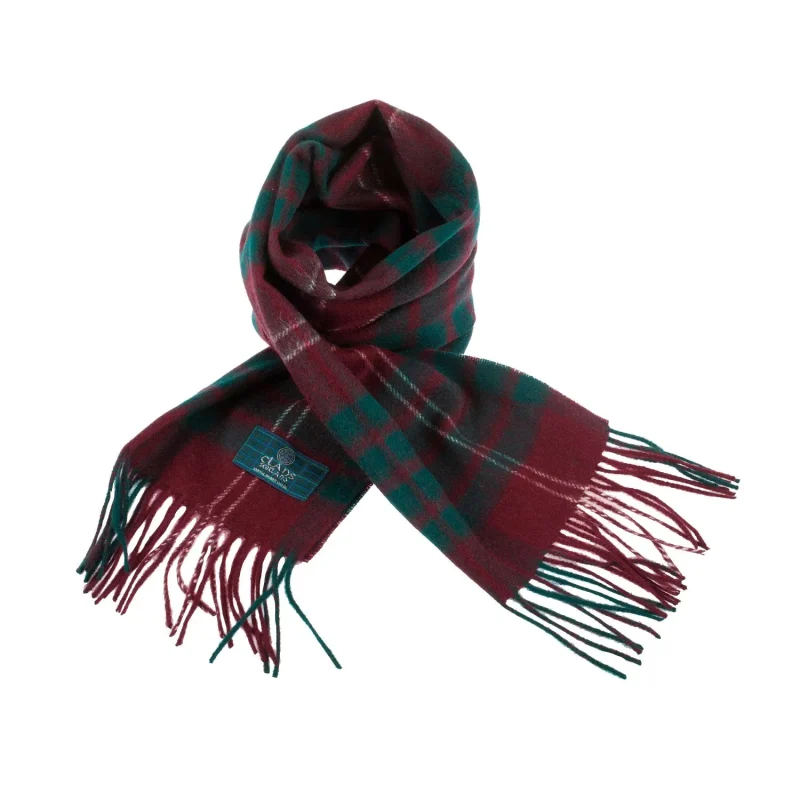 scottish tartan crawford clan scarf