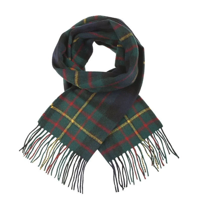 scottish tartan lambswool clan scarf by maclaren