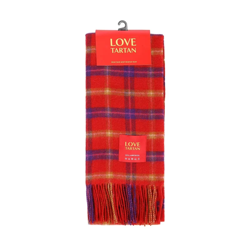 scottish tartan lambswool clan scarf love tartan