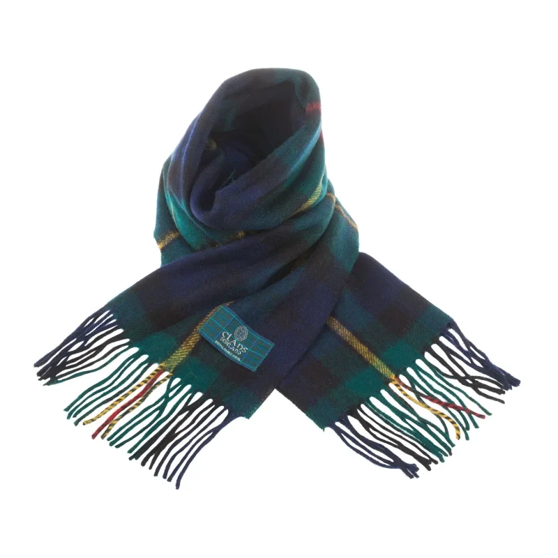 scottish tartan lambswool clan scarf macewan