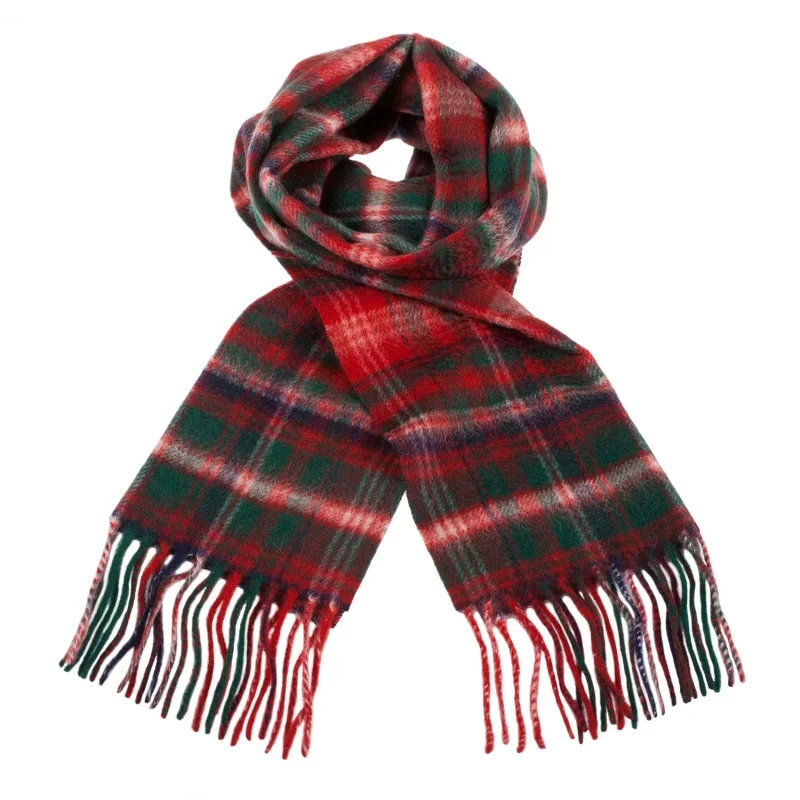 scottish tartan macdougall cashmere scarf